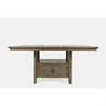 thumbnail image 4 of Jofran Prescott Park Modern Contemporary 74'' Extension Dining Table with Tile Inlay, 4 of 5