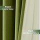 thumbnail image 4 of Joydeco Cortinas Opacas 100 % Color Verde Musgo, 89.8 In, 2 Paneles, Juego De Cortinas Opacas Para Dormitorio, Con Ojales, Cortinas De Terciopelo Con Aislamiento Térmico De Lujo, Para Sala De Estar, T, 4 of 5
