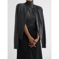 thumbnail image 5 of Womens Cardigan Sets 2 Piece Long Sleeve Shrug Top Cropped Cardigan Jackets with Vest Dark Gray Set S, 5 of 9