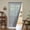 Blue, variant on Boho Door Curtains for Doorway, Bohemian Semi Blackout Curtains Privacy Embroidery Drape Decor for Temporary Room Dividers Bedroom Living Room, Rod Pocket 1 Panel 37" W x 80" L, Natural