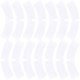 thumbnail image 4 of ColoMX 100 Uds. Soporte para Cuello de camisa, soporte para cuello para hombres y mujeres, camisas de vestir, soporte para Collar, 4 of 7