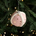 thumbnail image 4 of Adornos Navideños de Bolas de Espuma de 7,6 Cm | Bolas Colgantes con Estampado de Estrellas y Cubiertas de Tela | Juego de 4 para Decoración Navideña En Rojo, Blanco, Azul y Rosa, 4 of 6