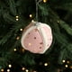 thumbnail image 4 of Adornos Navideños de Bolas de Espuma de 7,6 Cm | Bolas Colgantes con Estampado de Estrellas y Cubiertas de Tela | Juego de 4 para Decoración Navideña En Rojo, Blanco, Azul y Rosa, 4 of 6