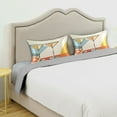 thumbnail image 3 of Yayeee Pillowcase King Size Set of 2 Satin Wrinkle Resistant Pillow Case, Beige Glasses, 3 of 7