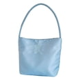 thumbnail image 2 of Bolso de hombro de nailon para mujer jinwen Hobo gran capacidad cumpleaños Azul, 2 of 7
