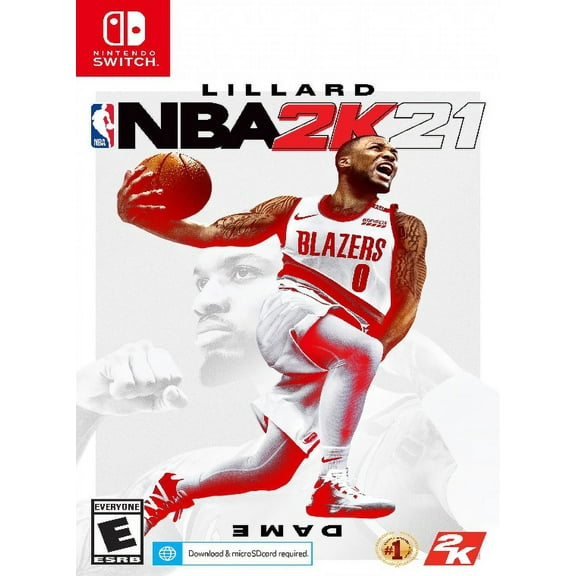Restored NBA 2K21 (Nintendo Switch, 2020) Basketball Game (Refurbished)