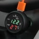 thumbnail image 3 of 3 Coche LED Voltímetro Digital Medidor Termómetro Cargador USB en 1 12/24V ++ Verde 3 Piezas, 3 of 7