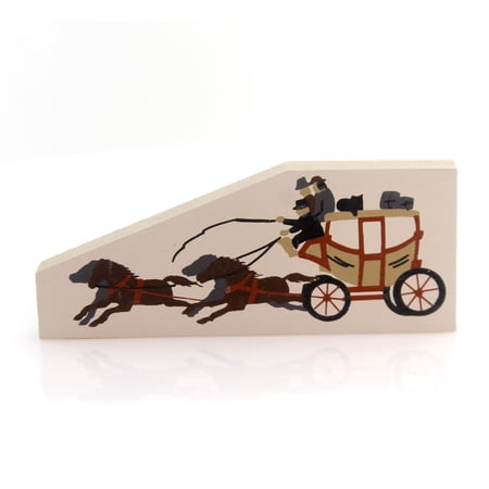 Cats Meow Village WELLS FARGO WAGON Wood Accessory Retired 1149-04