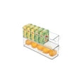 thumbnail image 5 of iDesign RPET Fridge+Freeze Binz 4 x 4 - Deep Bin, Set of 6, 5 of 9