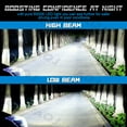 thumbnail image 5 of AQJ 9005 H11 LED Headlight Bulbs for 2017-2023 Nissan Titan High and Low Beam Plug & Play White 6000K, 4 Bulbs, 5 of 12