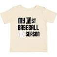 thumbnail image 3 of Inktastic My 1st Baseball Season Boys Baby T-Shirt, 3 of 5