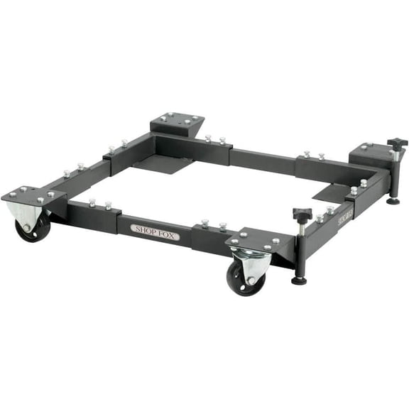 Shop Fox Extra Heavy-Duty Adjustable Mobile Base