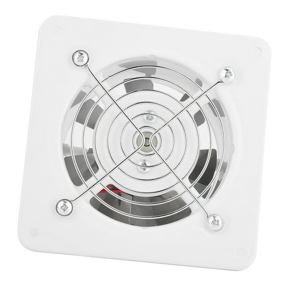 Bathroom Exhaust Fan-4 Inch Silent Exhaust Fan 25W 220V Wall-Mounted Kitchen and Toilet Exhaust Fan Household Bathroom Kitchen Garage Air Ventilation
