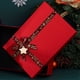 thumbnail image 5 of Caja de regalo Advancent con lazo navideño de cartón resistente Verde 28*20*9cm, 5 of 6