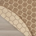 thumbnail image 6 of Nourison Reversible Indoor Outdoor 8' x Round Natural Modern Rug, 6 of 10