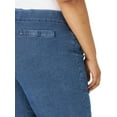 thumbnail image 5 of Chic Women's Plus Size Easy Fit Elastic Waist Pull On Pant, 5 of 6