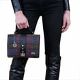 thumbnail image 3 of Vintage Plaid Fiona Handbag For Women Made By Mucros Weavers, 3 of 3