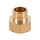 thumbnail image 4 of Adaptador reductor de buje hexagonal de montaje de tubería de agua de latón de 1 pieza 1/2 BSPT macho a 3/4 rosca hembra BSPT para conector rápido de gas de agua EOTVIA No, 4 of 6