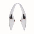 thumbnail image 1 of Accesorios de diseño cromado ABS, tapa de cubierta de espejo lateral, embellecedor 2 uds., 1 of 3