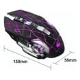 thumbnail image 3 of Mouse Inalámbrico Gamer ADA FREE WOLF X8 Clic Silencioso 3 dpi Ajustable, 3 of 5