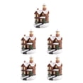 thumbnail image 3 of Kearding Resin Christmas Scene Snow House LED Village A Gift Desktop Set Decoration Type2 NO2, 3 of 6