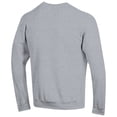 thumbnail image 3 of Men's Champion Heather Gray Kansas Jayhawks Stack Logo Volleyball Powerblend Pullover Sweatshirt, 3 of 3