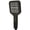 Black, variant on Shower Head with 7 Water Flow Modes Silicone Nozzle Large Panel Spray Head One-Button Shutdown Bathroom Shower System