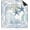 Blue Beach, variant on Blue Chinoiserie Pavilion Mahjong Mat with Rules for Table 31.5x31.5, Traditional Chinese Non-Slip Noise Reduction Mahjong Table Mat for Poker Board Games Card Games Dominoes, Chinoiserie Decor