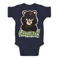 thumbnail image 1 of Body Ours Grrrumpy pour Tout-Petits - Marine - 24 Mois, 1 of 1