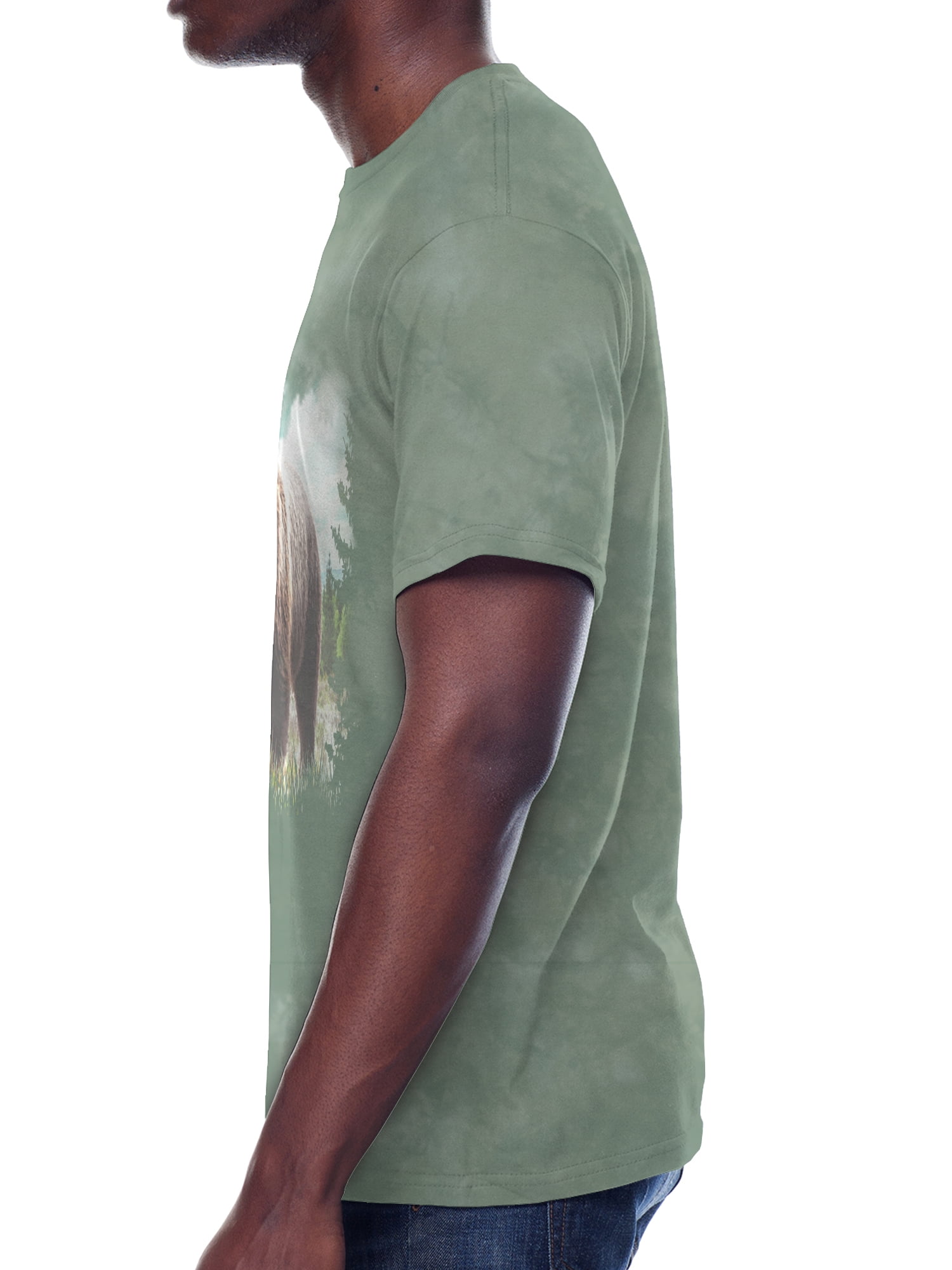 Forest Bear, Men's & Big Men's Graphic Tee Shirt, Sizes S-3XL