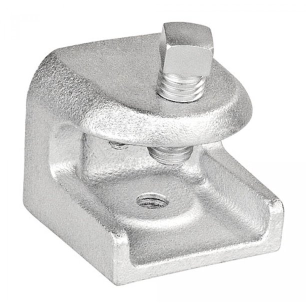 1 Pc, Malleable Iron Beam Clamp w/31/32 In. Jaw Opening & 1/213