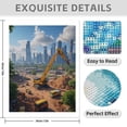 thumbnail image 3 of Diamond Art Kit for Adults, Urban Construction Site Skyline Development Diamond Painting for Adults Beginners, DIY Diamond Art Painting Kits, 5D Diamond Painting Crafts for Home Decor 12x16 Frameless, 3 of 7