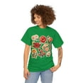 thumbnail image 3 of Blossom Array: Floral Bouquet - Unisex Heavy Cotton Tee, 3 of 4