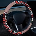 thumbnail image 2 of Christmas 14.5 Inch Printing PVC Leather Car Wheel Covers Steering Wheel Covers - Auto Accessories, 2 of 6