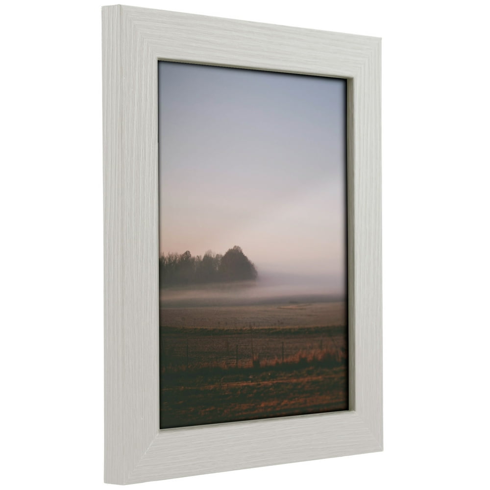 Craig Frames Bauhaus 125, Modern White Oak Picture Frame, 10x12 Inch