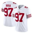 thumbnail image 1 of Rugby Jersey Red Embroidery 85#Kittle 97#BOSA 13#PURDY 23#, 1 of 3