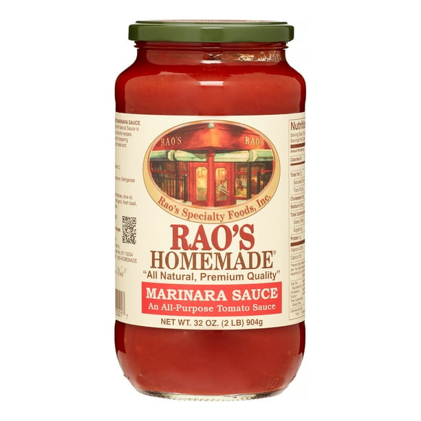 Rao’s Homemade Marinara Sauce, 32 Oz, 1 Count - Walmart.com - Walmart.com