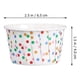 thumbnail image 3 of KAKOWELY 200 piezas de moldes de papel para hornear cupcakes, muffins, helados y pasteles, 3 of 5