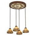 thumbnail image 3 of Meyda Tiffany 213752 4 Light 27" Wide Multi Light Pendant - Copper, 3 of 3