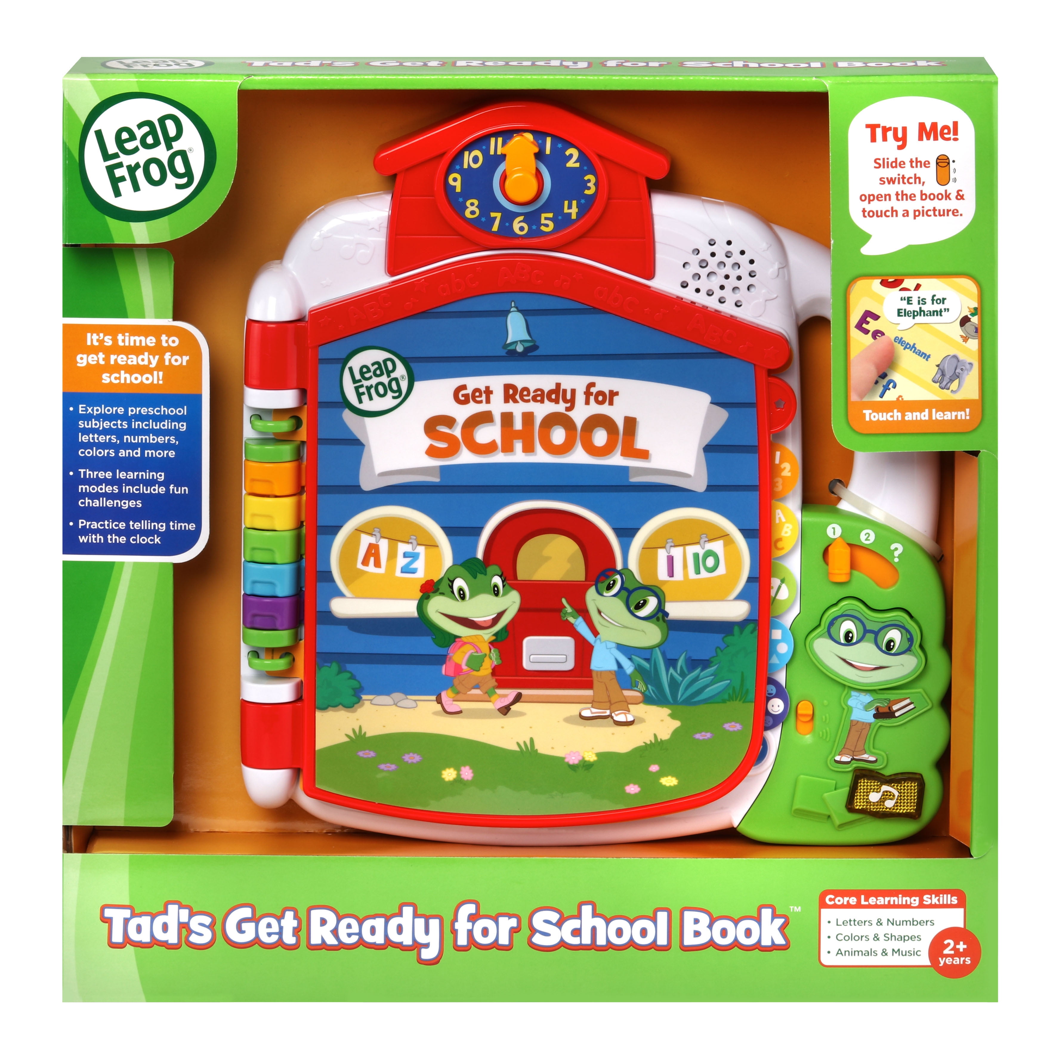 2236 for sale online LeapFrog Tad's Get Ready for School Book Leap Frog Learning Read 