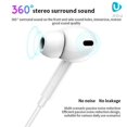 thumbnail image 3 of Third generation 3.5mm Wired Headphone Mic 3D Stereo Earbuds Headset Clear Sound Jack Casque For iPhone Samsung Xiaomi Huawei, 3 of 5