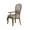 Beige, variant on ACME Chelmsford Arm Chair (Set-2) in Beige Fabric & Antique Taupe