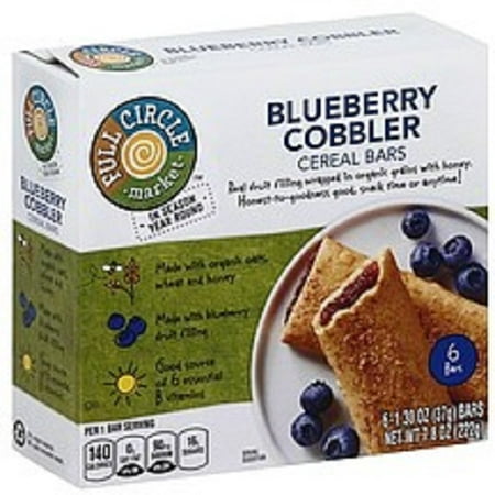Full Circle Blueberry Cobbler Cereal Bars