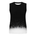 thumbnail image 3 of Pounoo Womens Tees Jungle Pattern Sleeveless Relaxed Fit Lightweight Comfy Shirts Casual Street Style Tops Beach Weekend Wear Gift, 3 of 5