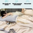 thumbnail image 3 of Solid Color Pillowcase Polyester Sleep Pillowcase Good for Sleeping Soft and Breathable Sleep Cooler Pillowcase 5 Colors 18.90x29.13 Inch 2pcs, 3 of 7