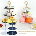 thumbnail image 3 of 3 Tier Gâteau Stand après-Midi Thé Mariage Assiettes Partie Tableware Présentoir, 3 of 7