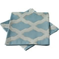 thumbnail image 2 of Home Soft Things Jacquard Throw Pillow Cover and Valance Set - Safi - Blue - 56" x 19" / 20" x 20", 2 of 3