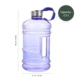 thumbnail image 2 of BESTYASH Botella Portátil Verde De Plástico Con Asa Fácil Para Actividades Deportivas, 2 of 6
