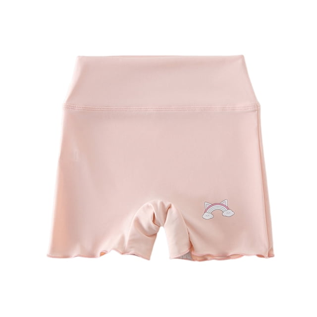 Odeerbi 3-10 Años Niñas Pantalones Cortos de Ciclismo Vestido de Seguridad Bajo La Ropa Con Deslizamiento Pantalones Cortos de Yoga Y Baile Pantalones Cortos Sin Costuras