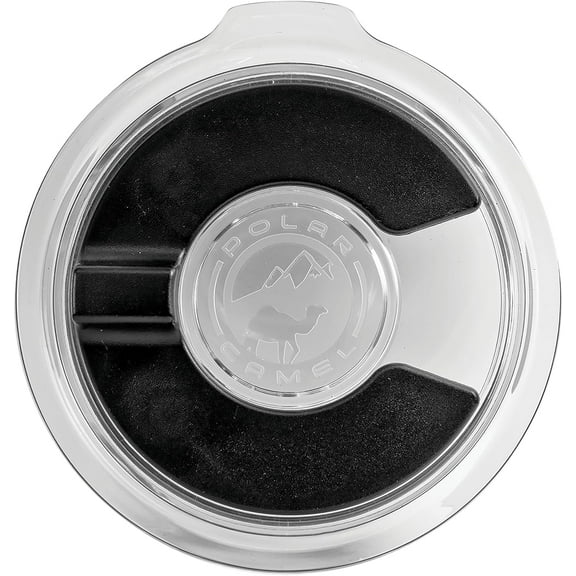 Polar Camel Magnetic Slider Lid with Hole For Straw, Replacement Lid for Tumbler, BPA Free Magnetic Slider Lid, Replacement Magnetic Slider Lid For 10, 15, 20 oz, (1-Pack)